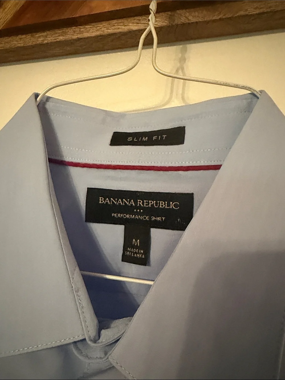 Banana Republic Men’s Light Blue Button-Down Dress Shirt